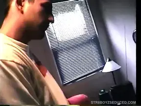 Watching Straight Zack Jerk Off