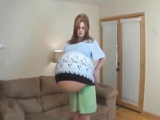 Bambi Blaze energy swallow Stomach inflation