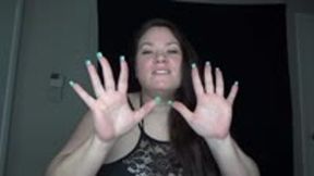 Hand Worship Tease And Self Worship (MP4) ~ MissDias Playground