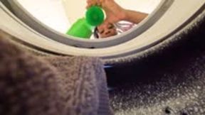 Pathetic Tiny Human Crawls into Giantess Laundry Basket POV 1080 smaller