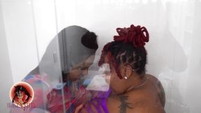 two bad girls sharing the shower