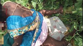 Indian Desi Rustic Woman Made Sexy Videos of in the Jungle with Her Husband