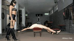 MISTRESS GAIA - UNCOMFORTABLE WHIPPING - HD