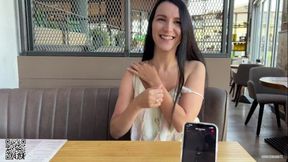Public porking on the sly with a Lovense Ferri-controlled Eva's unbridled lust