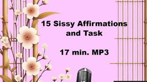 15 sissy affirmations and a task MP3