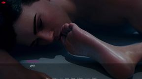 Harry got blown by Ms Denvers while making Wanda's toe a sloppy blowout