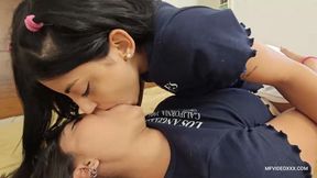 FANTASTIC KISSES GIRL TEENS - VOL #221 - LIZZY and MEL BLUN - NEW VIDEO MF - AUG 2024 - CLIP 06