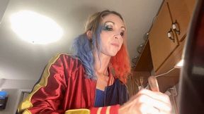 Harley Quinn's Halloween Dinner and POV Burps