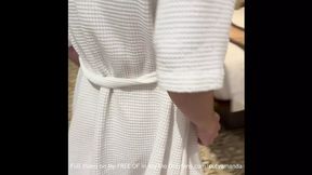 French Teen Sucks & Guts Her Delivery Man Rough