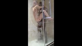 Agzz and Dimitri Shower Scene.