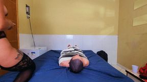 Face sitting new hard, Manu Albertine and Slave Covared, (cam by Camila) FULL HD