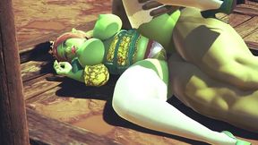 princess fiona get rammed by hulk