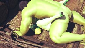 princess fiona get rammed by hulk