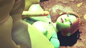 princess fiona get rammed by hulk