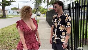 Cougar Sara Jay Gets Cummed! Apollo Banks Rides That Worn-Out Hole!