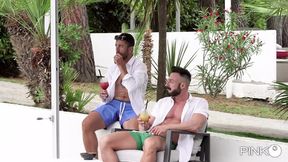 Malena Echoes Pleasure with Large Dicks, One in Each Hole