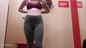 Trying on Bras