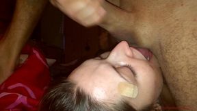 give him a blowjob for enjoying his sperm in my mouth!