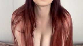 Pregnant custom for Dan, begging for his big cock