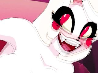 Charlie surrenders to the radio ???????? demon (Hazbin Hotel Hentai)