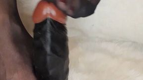 Macy Kiss Pantyhose Footjob