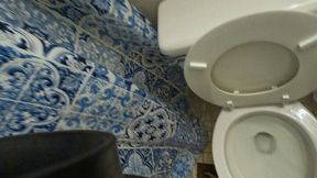 Teenie Kyle helps Giantess Unclog her Toilet POV 1080