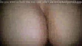 horny amateur milf fucks BBC in her house