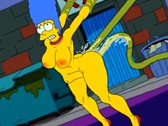 Bodacious cartoon wife gets her squirting holes drilled deep