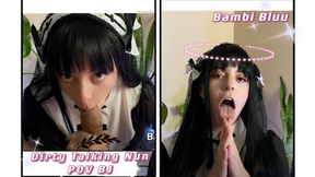 Dirty Talking Nun Sucks Your Soul Blowjob POV