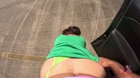 Sidechick car BJ and face painting