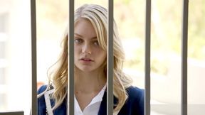 Preppy and classy natural blonde girlfriend loves big black dick