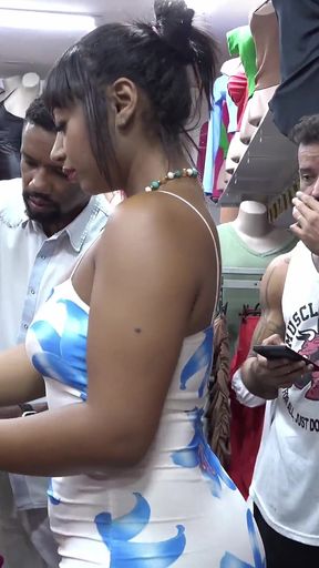 Big Juicy Ass Dandara Moraes Takes Two Big Hard Cock in DP Sex