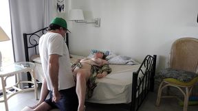 caught masturbating stepson gets a sex lesson from stepmom