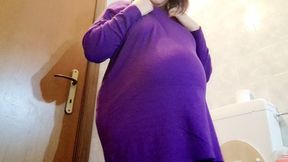 The challenges and unpleasant sensations of the first pregnancy: between stomach aches, flatulence and the great journey towards motherhood 4K