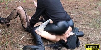 Double Fisted Fisting Orgy in The Woods with Kaitlyn
