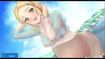 Legend of the spirit orbs [Zelda Hentai game parody PornPlay ] Ep.3 Happy ending with Zelda pregnant