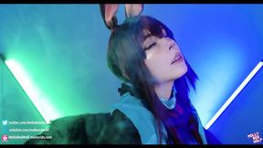Arknights' Unholy Defilement - Debut Dildo Daring Mollyredwolf