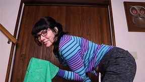 * 854x480p * Big Green Hanky Nose Blowing Sneezing 10 Day Collection, Pt 8 -Mp4