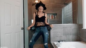 witch sage eldritch jeans & panty wetting
