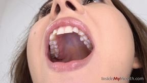 Inside My Mouth - Yulia - mouth tour, big uvula! (MOBILE quality)