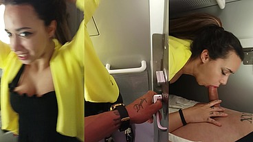 Jose adiction VS Nona X en los baños de tren publico