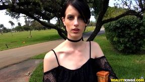 Street BlowJobs featuring Alex Harper's handjob video