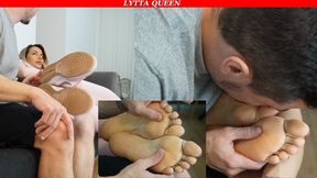 Real life Nurse Goddess Treatment everytime Lytta returns from her shift - FOOT SMELLING - FOOT FETISH - FOOT MASSAGE - FOOT DOMINATION - FOOT SLAVE - SOLES - SOCKS - SMELLY FEET - STINKY FEET - SWEATY FEET - SNEAKERS - 720p