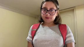 My classmate accidentally cums inside me