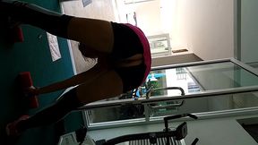 special sport pants for public area flashing