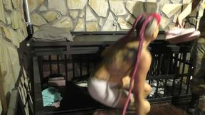The Maya 72h Challenge - Maya Homerton - The ultimate Bondage Session - Chapter 16 - Cage Time - Full Clip mp4 SD