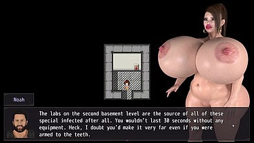 Terminal Desires [ MONSTER HENTAI game PornPlay ] Ep.30 EXTREME creampie belly bulge in the basement !