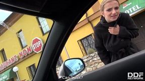 Suzie the Hoe Gives a POV Public Blowjob