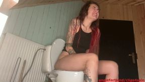 FUCKING pushing, blocked toilet wmv