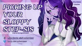Step-sis Seduction Late-Night Fun [ASMR] [Family Flirtation] [Sensual Audio]